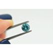 Loose Blue Round Diamond 0.56 Carat SI1
