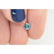 Loose Blue Round Diamond 0.56 Carat SI1