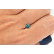 Loose Blue Round Diamond 0.56 Carat SI1