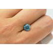 1.79 Carat Fancy Blue Color Round Shape Enhanced Loose Real Diamond I1 Certified For Wedding Ring