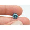 1.79 Carat Fancy Blue Color Round Shape Enhanced Loose Real Diamond I1 Certified For Wedding Ring