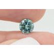 Round Cut Diamond Fancy Blue 1.06 Carat VS2