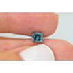 Fancy Blue Cushion Diamond Loose 1.05 Carat SI2
