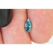 Marquise Diamond Fancy Blue Color Loose 0.44 Carat SI2