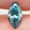 Marquise Diamond Fancy Blue Color Loose 0.44 Carat SI2