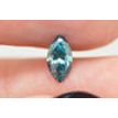 Marquise Diamond Fancy Blue Color Loose 0.44 Carat SI2