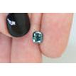 Fancy Blue Cushion Cut Diamond Loose VS2 1.19 Carat