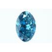 Oval Cut Diamond Fancy Blue Color 1.18 Carat VS2