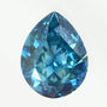 Pear Shape Diamond Fancy Blue Color 1.04 Carat VS2