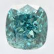 Cushion Shape Diamond Fancy Blue 0.52 Carat SI2 IGI Certificate