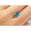 Fancy Blue Pear Shaped Diamond 3.02 Carat SI2
