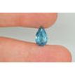 Fancy Blue Pear Shaped Diamond 3.02 Carat SI2
