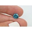Loose Blue Diamond Fancy Color Round Shape Deal 1.58 Carat SI2 Natural Enhanced