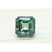 Fancy Blue Asscher Diamond Loose 1.10 Carat VS1