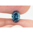 Oval Cut Diamond Fancy Blue Color 1.05 Carat SI1
