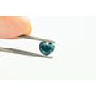 Heart Diamond Fancy Blue Color 0.56 Carat VVS2