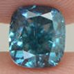 Cushion Cut Diamond Fancy Blue Color Loose 1.25 Carat VS1
