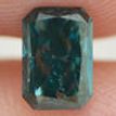 Radiant Shape Diamond Fancy Blue Certified 0.50 Carat VS1