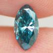 Marquise Shape Diamond Fancy Blue Color 0.53 Carat VS1
