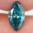 Marquise Cut Diamond Fancy Blue 0.50 Carat VS2