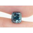 Cushion Cut Diamond Fancy Blue Color 1.05 Carat VS2