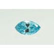 Marquise Cut Diamond Fancy Blue Color SI1 0.50 Carat