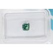Cushion Shaped Diamond Fancy Green Blue Color 0.56 Carat SI1 IGI Certificate