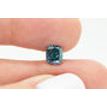Cushion Cut Diamond Fancy Blue Certified 1.18 Carat VVS2