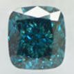 Cushion Cut Diamond Fancy Blue SI1 IGI Certified 1.13 Carat