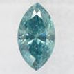 Marquise Diamond Fancy Blue SI1 0.58 Carat IGI Certified