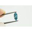 Marquise Diamond Fancy Blue Color 0.53 Carat VS2