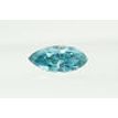 Marquise Diamond Fancy Blue Color 0.53 Carat VS2