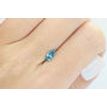 Marquise Cut Diamond Loose Fancy Blue Color 0.56 Carat VS2