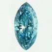 Marquise Cut Diamond Loose Fancy Blue Color 0.56 Carat VS2