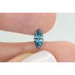 Marquise Cut Diamond Fancy Blue Color 0.58 Carat VS2