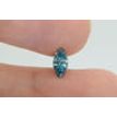 Marquise Cut Diamond Fancy Blue Color 0.58 Carat VS2