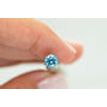 Round Diamond Fancy Blue 1.12 Carat SI1