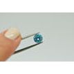 Round Diamond Fancy Blue 1.12 Carat SI1
