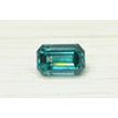 Loose Emerald Diamond Fancy Blue 1.53 Carat SI1