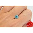 Loose Round Diamond Fancy Blue 1.13 Carat SI2