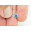 Round Diamond Loose Fancy Blue I1 0.53 Carat