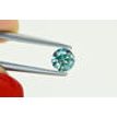Round Cut Diamond Loose Fancy Blue 0.49 Carat VS1
