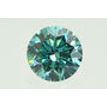Round Cut Diamond Loose Fancy Blue 0.49 Carat VS1