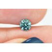 Loose Round Diamond Fancy Blue 0.44 Carat VS1