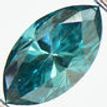 Marquise Diamond Fancy Blue 0.45 Carat VS2