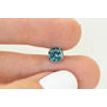 Round Diamond Fancy Blue Color 1.16 Carat SI1