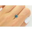 Round Diamond Fancy Blue Color 1.16 Carat SI1