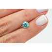 Round Diamond Loose Fancy Blue 1.31 Carat SI1