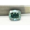 Cushion Cut Diamond Fancy Blue Color VS2 1.54 Carat