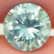 Round Shape Diamond Blue Color SI1 1.85 Carat Certified